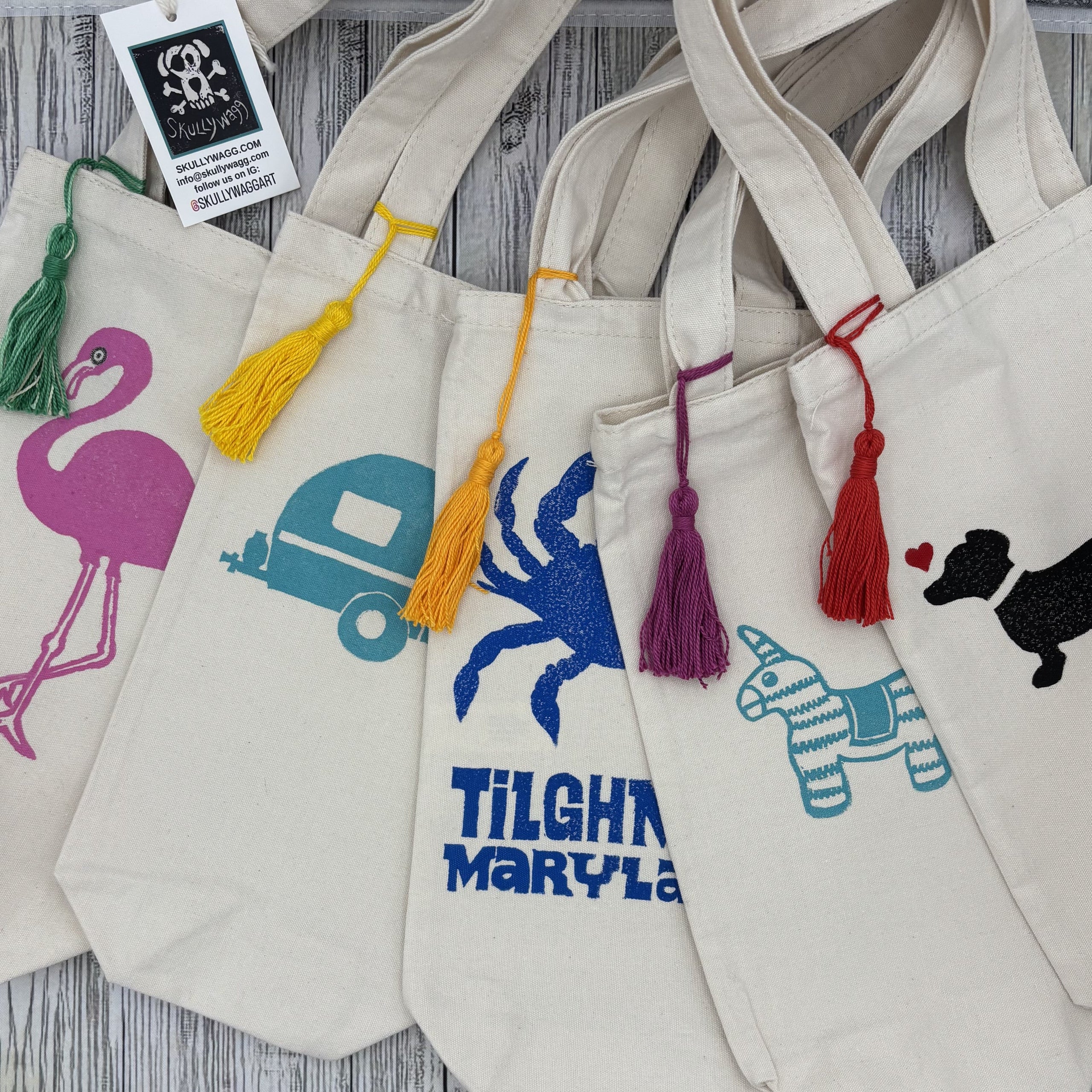 Wine Bottle Totes