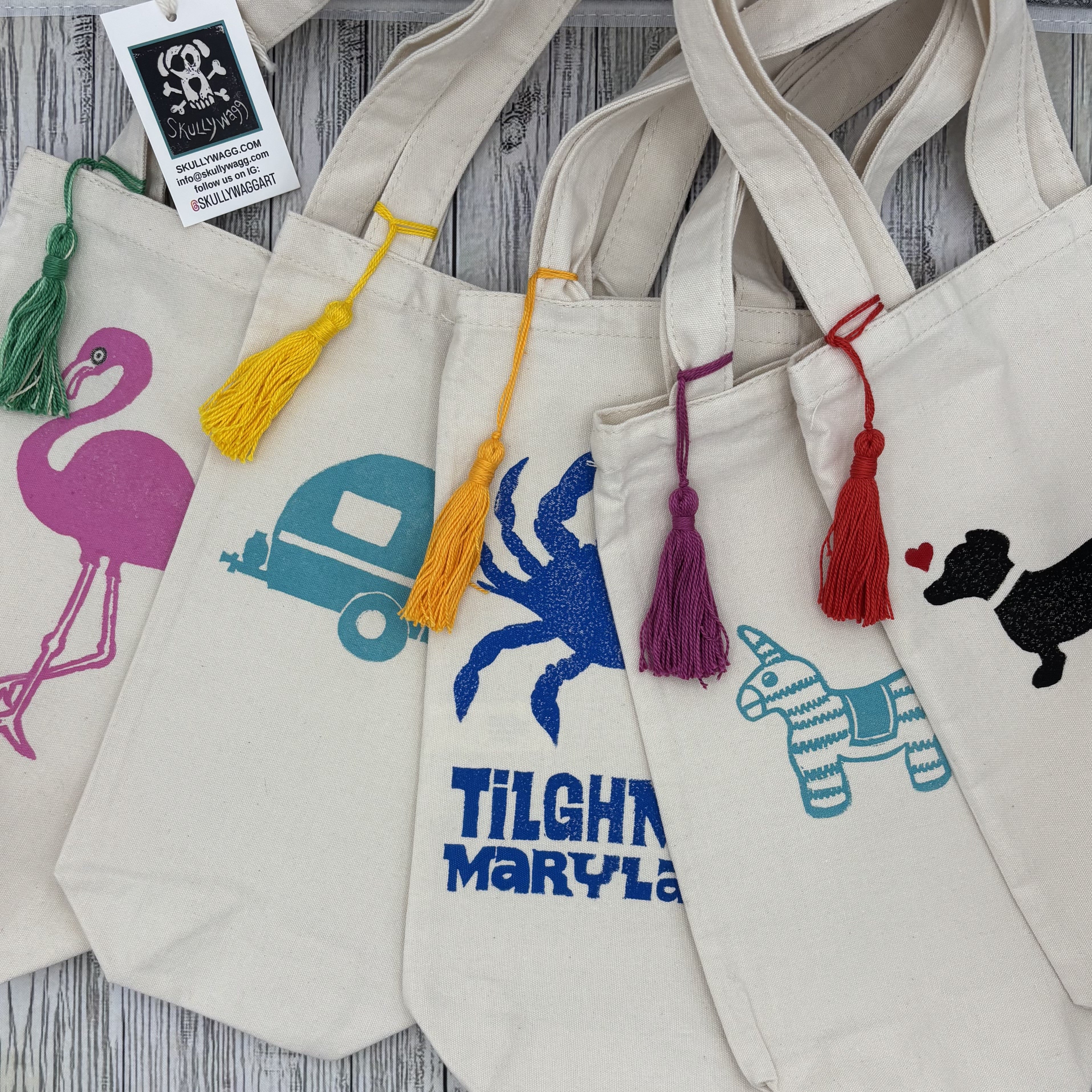 Wine Bottle Totes