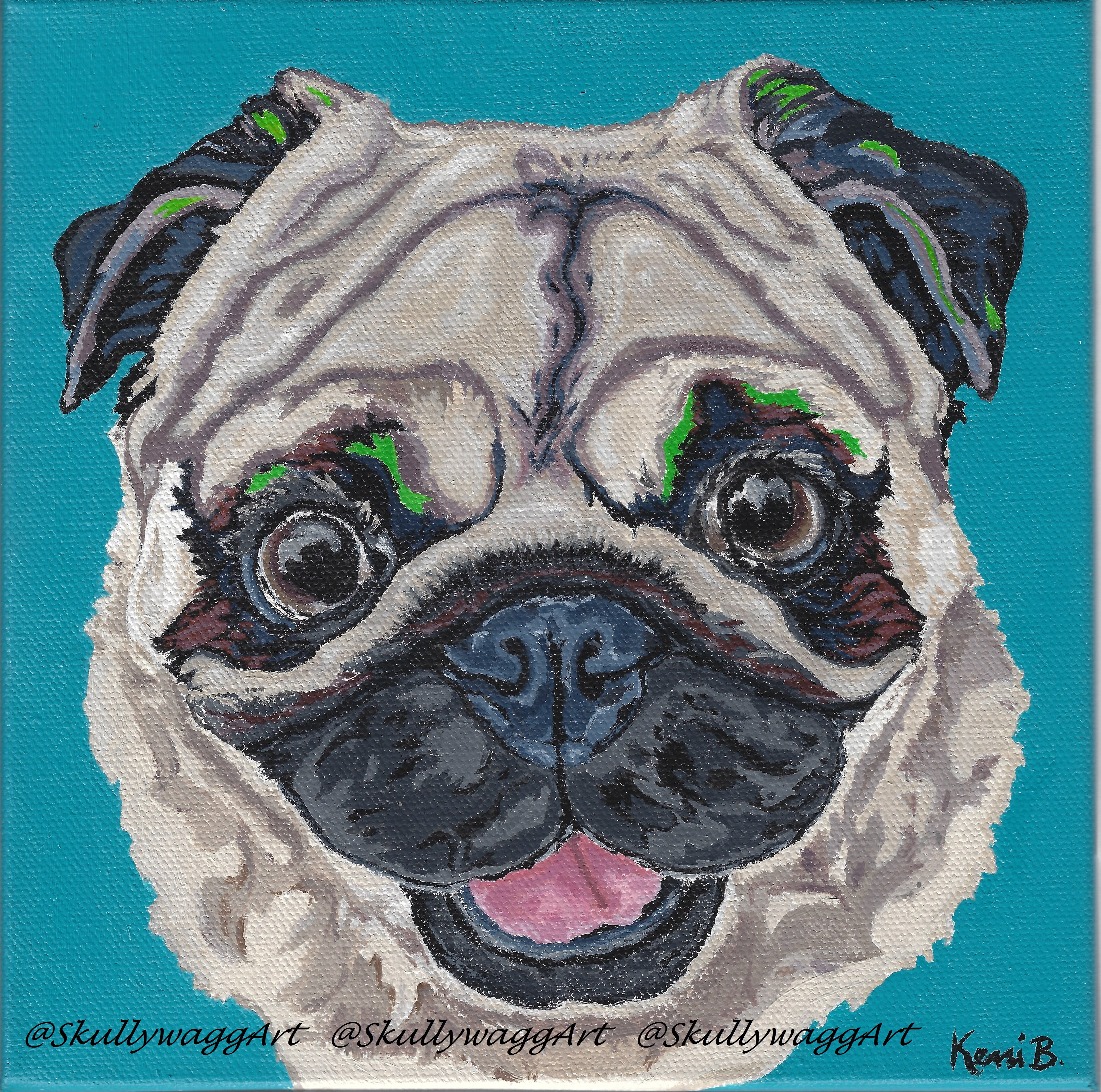 Dog Print • Pug